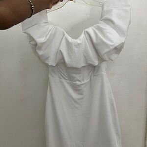 MIni white dress